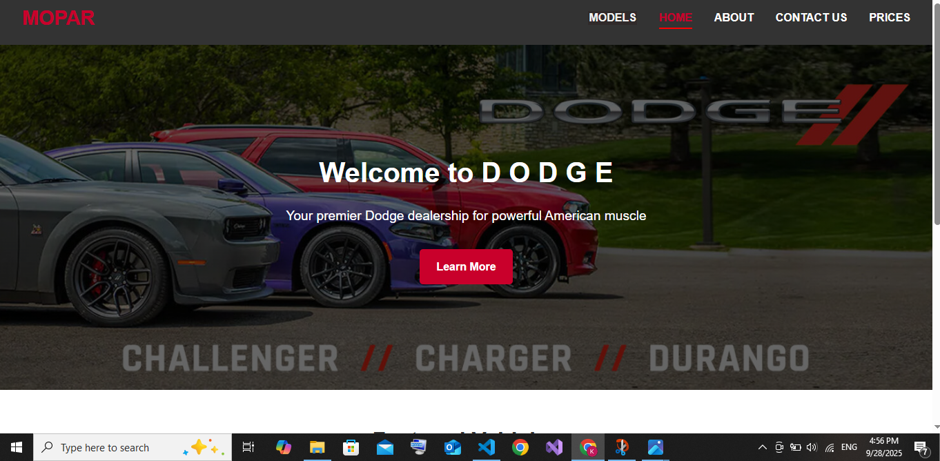 Creative Tools Landing Page