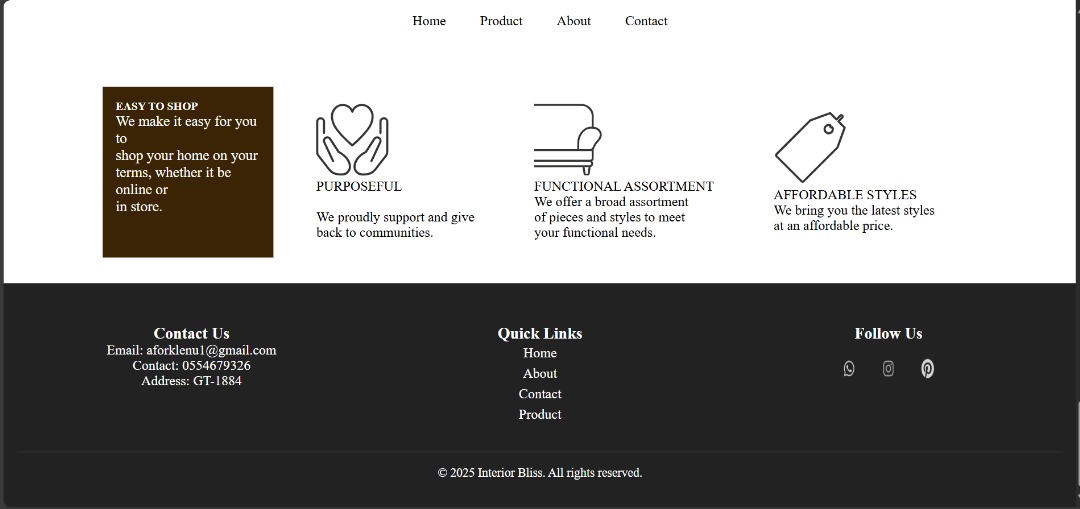 Creative Landing Page